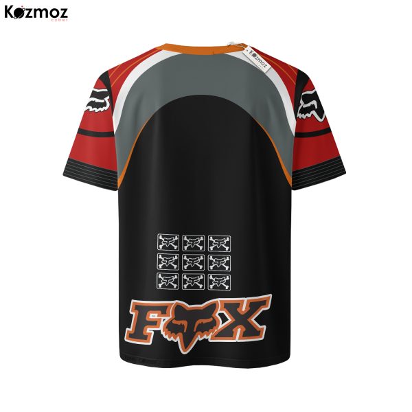 Hoodie Honda Fox Sweater Honda, Fox, Dunlop, D.I.D, Twinair, Showa Racing Costume - 10
