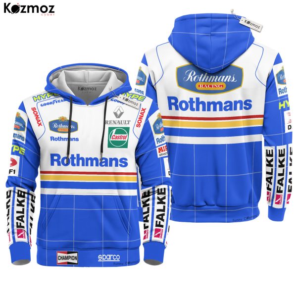 Jacques Villeneuve Racing Costume 1997 - Williams Renault Rothmans Team - 12