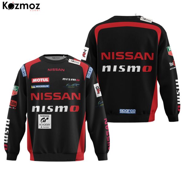 Jannthaman Hoodie Nissan Nismo Sweater Nissan Academy, Nissan Nismo, Motul, Michelin, Fia, World Endurance Championship Racing Uniform - 8