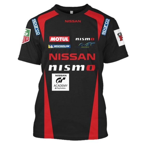 Jannthaman Hoodie Nissan Nismo Sweater Nissan Academy, Nissan Nismo, Motul, Michelin, Fia, World Endurance Championship Racing Uniform - 7