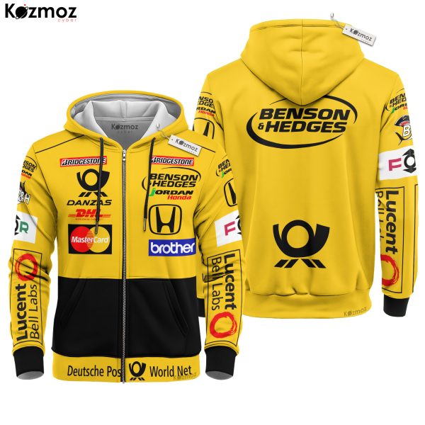 Jarno Trulli Racing Costume 2001 Collection - Jordan Racing Team - 8