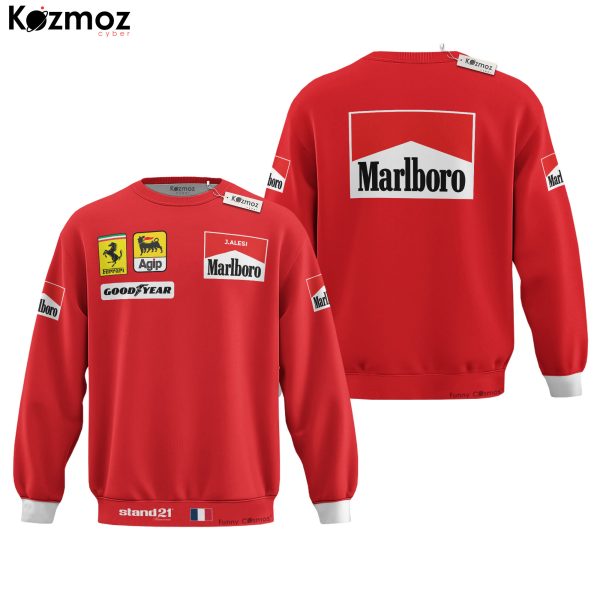 Jean Alesi Racing Costume 1991 Collection - SF Racing Team - 9