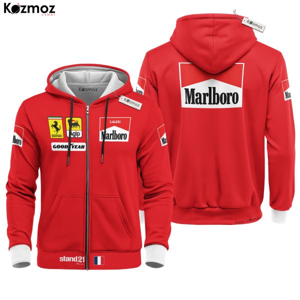 Jean Alesi Racing Costume 1991 Collection - SF Racing Team - 8