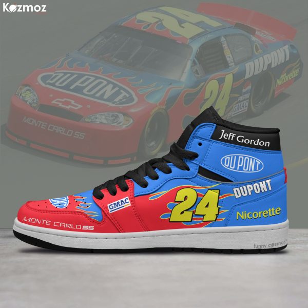 Jeff Gordon Hendrick Motorsports Custom Shoes No.24 DuPont Monte Carlo Livery 2004 Livery Racing Shoes - 6