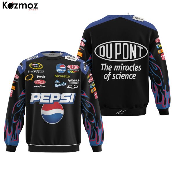 Jeff Gordon Racing Costume 2008 Pepsi Firesuit Collection - Hendrick Motorsports NASCAR Team - 9