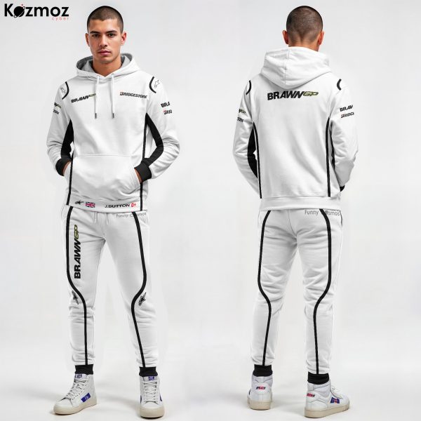Jenson Button Racing Costume 2009 Collection - Brawn GP  Racing Team
