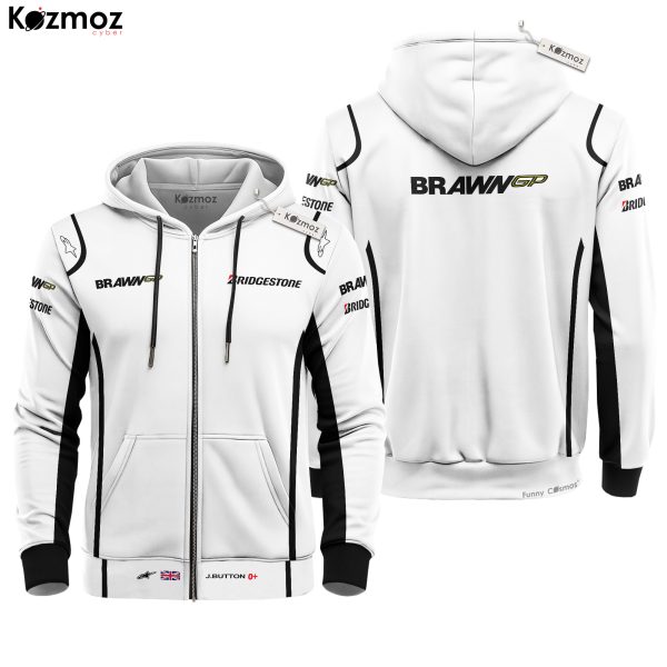 Jenson Button Racing Costume 2009 Collection - Brawn GP Racing Team - 8