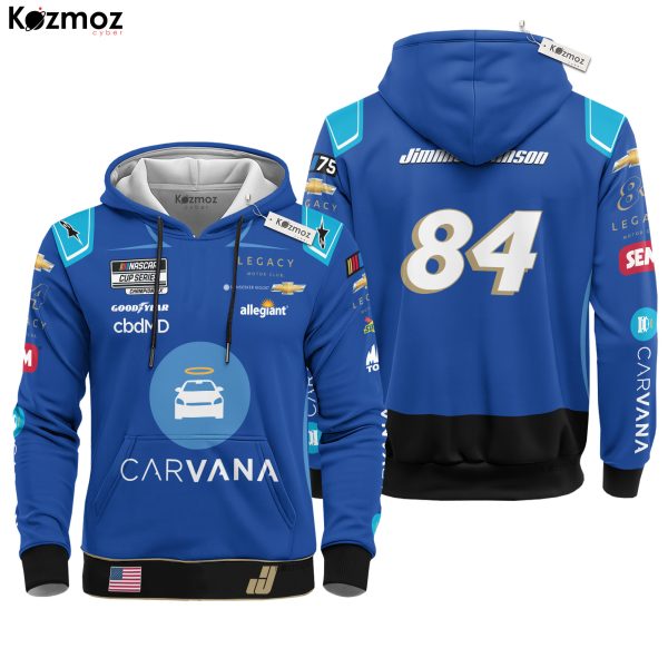 Jimmie Johnson Racing Costume 2023 Carvana Collection - Legacy Motor Club NASCAR Racing Team - 8