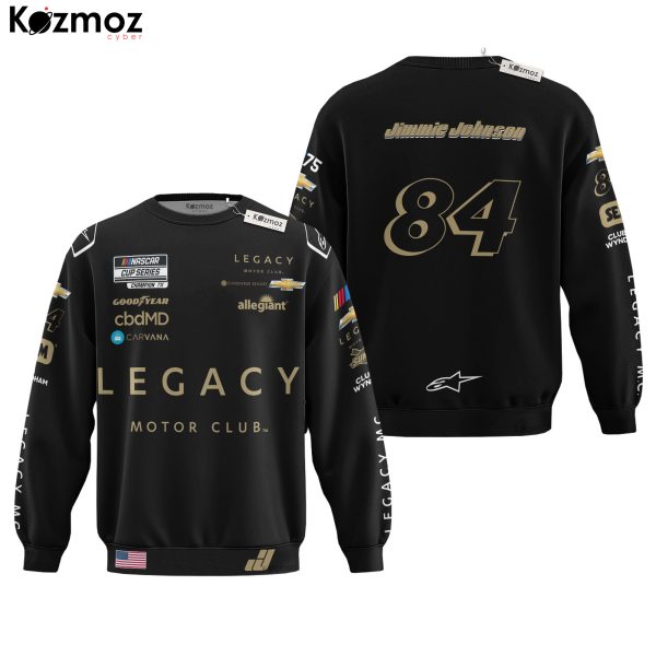 Jimmie Johnson Racing Costume 2023 Collection - 84 Legacy Motor Club NASCAR Racing Team - 9