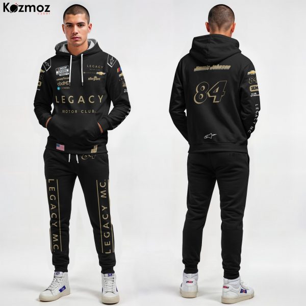 Jimmie Johnson Racing Costume 2023 Collection - 84 Legacy Motor Club NASCAR Racing Team - 13