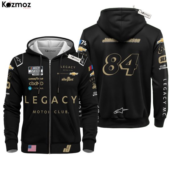 Jimmie Johnson Racing Costume 2023 Collection - 84 Legacy Motor Club NASCAR Racing Team - 8