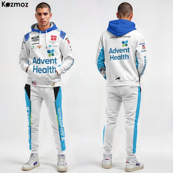 Jimmie Johnson Racing Costume 2024 Advent Health Collection - Legacy Motor Club NASCAR Racing Team - 14