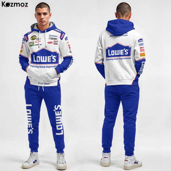 Jimmie Johnson Racing Costume Lowe s Gainsco 2024 Collection - Legacy Motor Club NASCAR Racing Team - 13