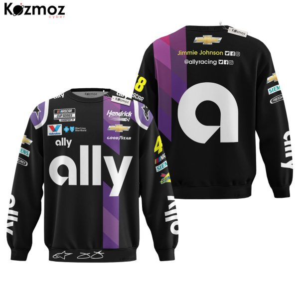 Jimmie Johnson Racing Suit Ally 2020 Collection - NASCAR Racing Team - 9