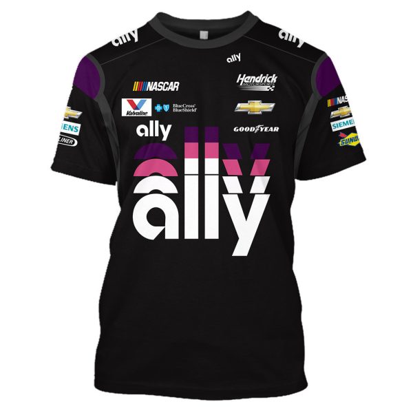 Jimmie Johnson Racing Suit Ally 2021 Hoodie Collection - Hendrick Motorsports NASCAR Team - 18