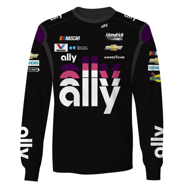 Jimmie Johnson Racing Suit Ally 2021 Hoodie Collection - Hendrick Motorsports NASCAR Team - 16