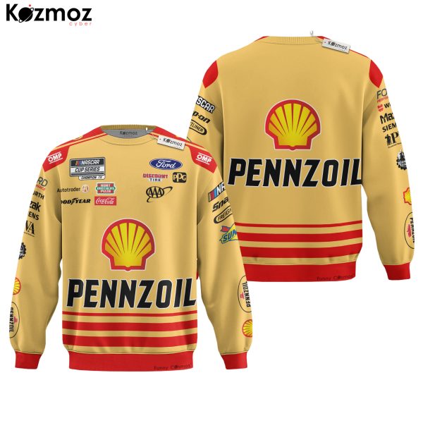 Joey Logano Racing Firesuit Costume 2024 Collection - Team Penske NASCAR Racing Team - 9