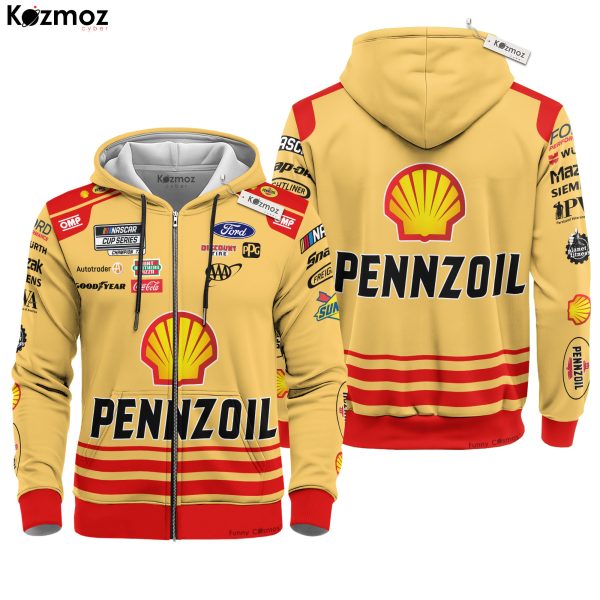 Joey Logano Racing Firesuit Costume 2024 Collection - Team Penske NASCAR Racing Team - 8