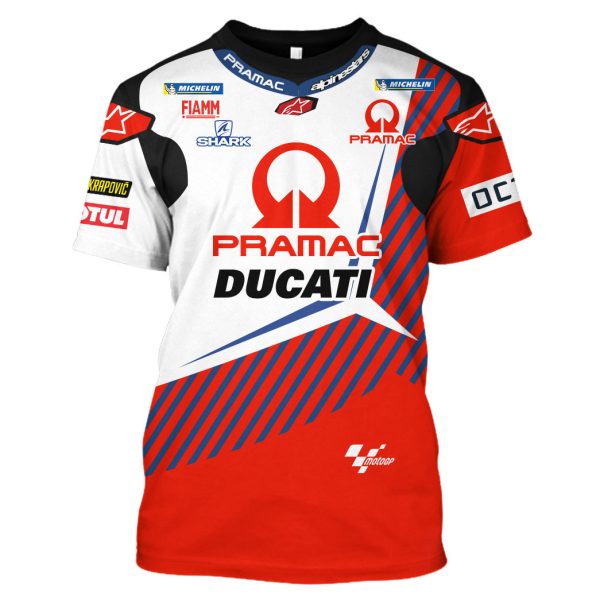 Johann Zarco Costume Suit 2021 Pramac Ducati MotoGP Championship - 16