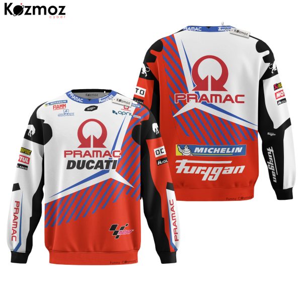 Johann Zarco Racing Costume Suit 2021 Pramac Ducati MotoGP Team - 10