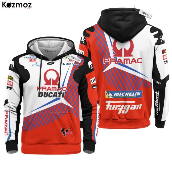 Johann Zarco Racing Costume Suit 2021 Pramac Ducati MotoGP Team - 8