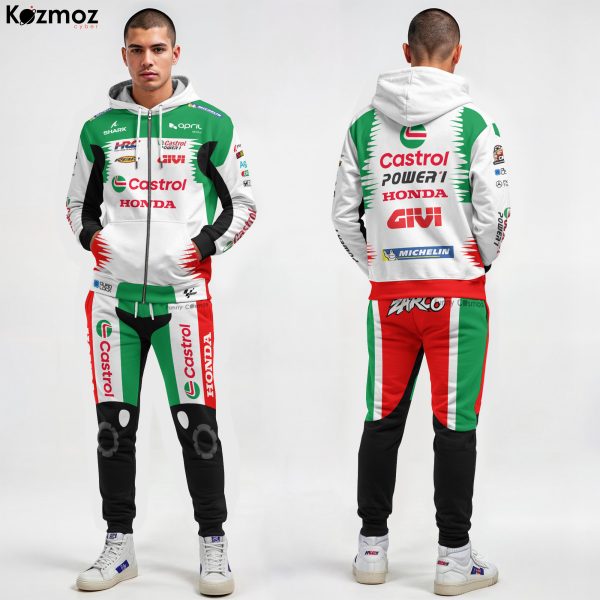 Johann Zarco Racing Costume Suit 2025 - LCR Castrol Honda MotoGP Collection - 8