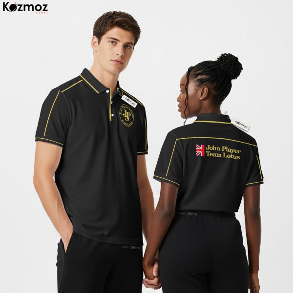 John Player Team Lotus Polo Shirt 2024 Collection - Team Lotus - 11
