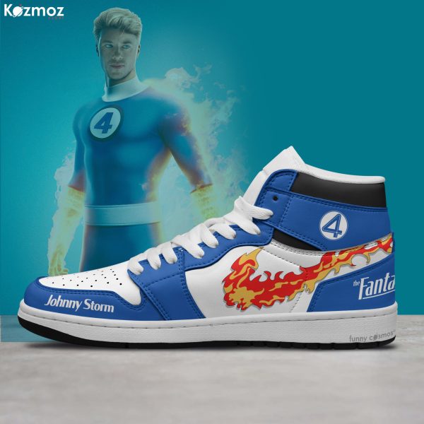 Johnny Storm - Human Torch Fantastic Four JD Sneakers - 6