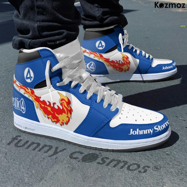 Johnny Storm - Human Torch Fantastic Four JD Sneakers - 5
