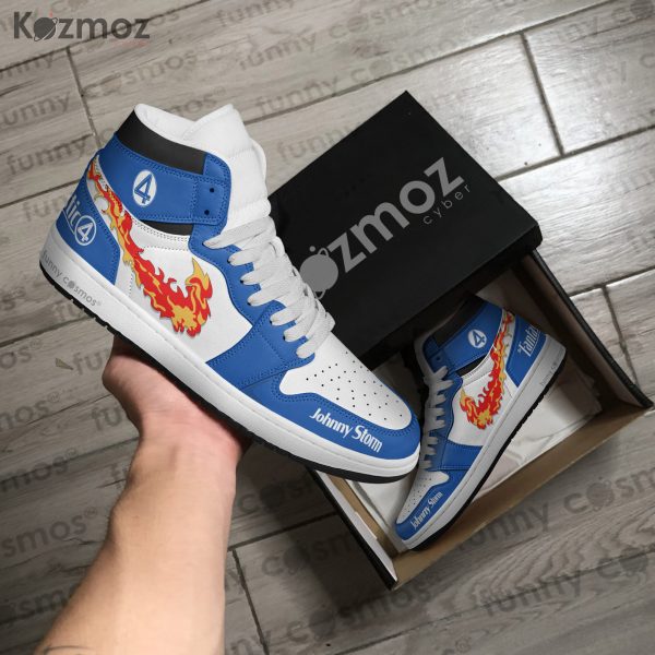 Johnny Storm - Human Torch Fantastic Four JD Sneakers - 7