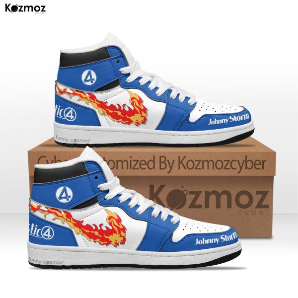 Johnny Storm - Human Torch Fantastic Four JD Sneakers - 10