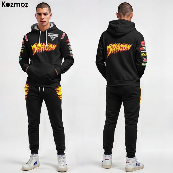 Jon Zimmer Jr Dragon Monster Truck Inspired Hoodie & Jogger Set -