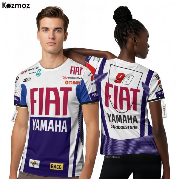 Jorge Lorenzo Racing Costume Fiat 2010 Collection - Yamaha MotoGP Racing Team - 12