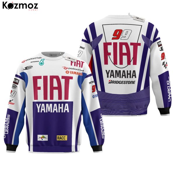 Jorge Lorenzo Racing Costume Fiat 2010 Collection - Yamaha MotoGP Racing Team - 10