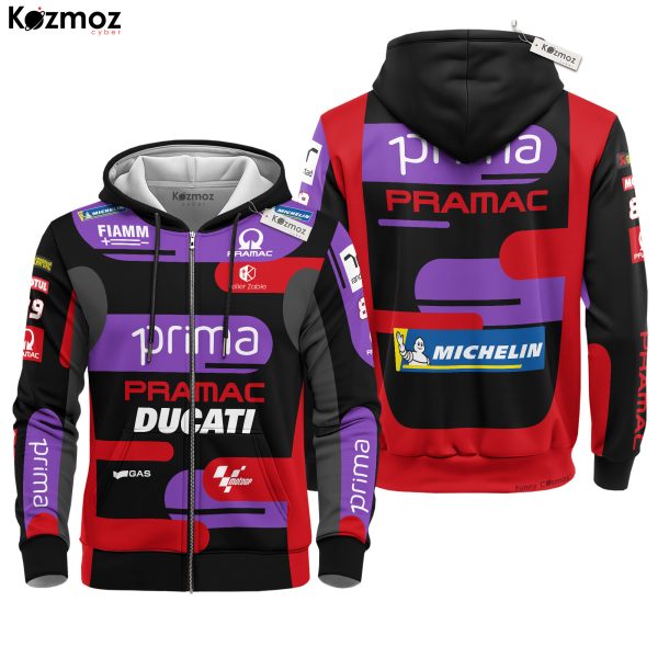 Jorge Martin Racing Suit 2024 Ducati MotoGP Edition - Ducati Lenovo MotoGP Team - 12