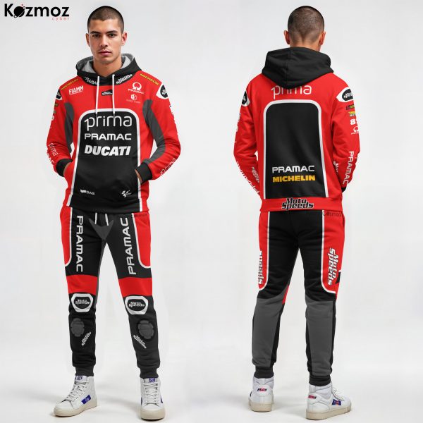 Jorge Martin Racing Suit Ducati British GP 2024 Collection - Ducati MotoGP Racing Team