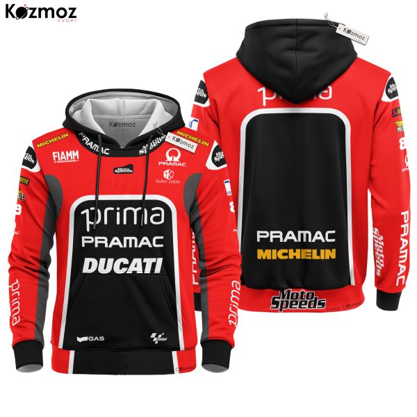 Jorge Martin Racing Suit Ducati British GP 2024 Collection - Ducati MotoGP Racing Team - 7