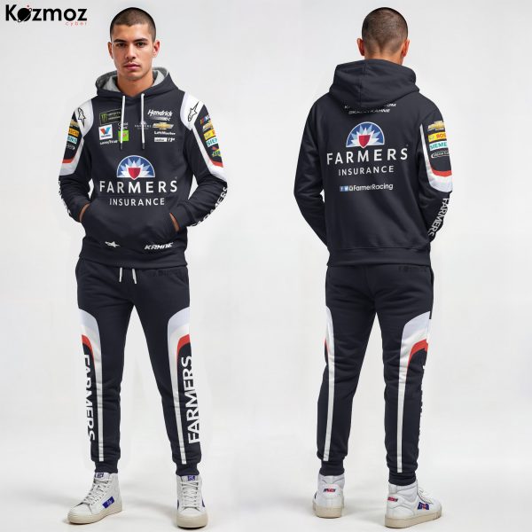 Kasey Kahne Farmers Insurance 2017 Hendrick Motorsports Racing Uniform Hoodie & Jogger Set -