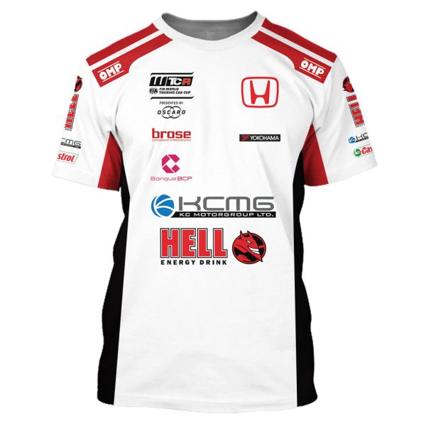 Kcmg Hoodie Kcmg, Yokohama, Omp, Hell Energy Drink , Fia Sweater Racing Costume - 19