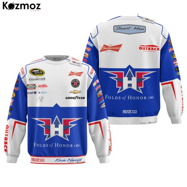 Kevin Harvick Racing Firesuit Costume 2015 Toyota-Save Mart 350 Collection - Stewart-Haas NASCAR Racing Team - 9