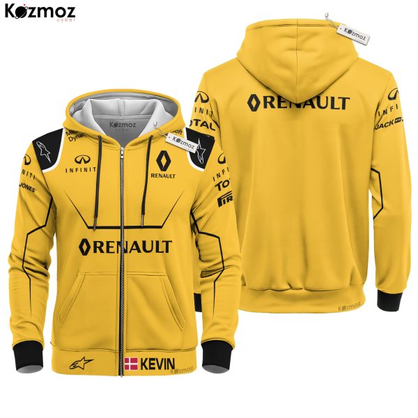 Kevin Magnussen Racing Costume 2016 Renault Racing Australian GP Uniform - 8