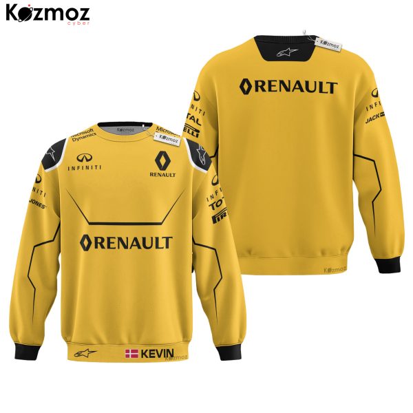 Kevin Magnussen Racing Costume 2016 Renault Racing Australian GP Uniform - 9