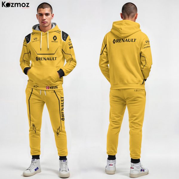 Kevin Magnussen Racing Costume 2016 Renault Racing Australian GP Uniform -