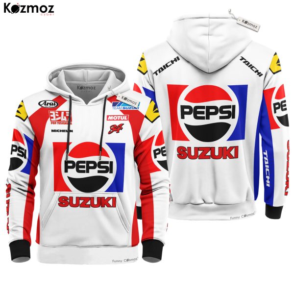 Kevin Schwantz Racing Costume Suit 1993 - Pepsi Suzuki MotoGP - 9