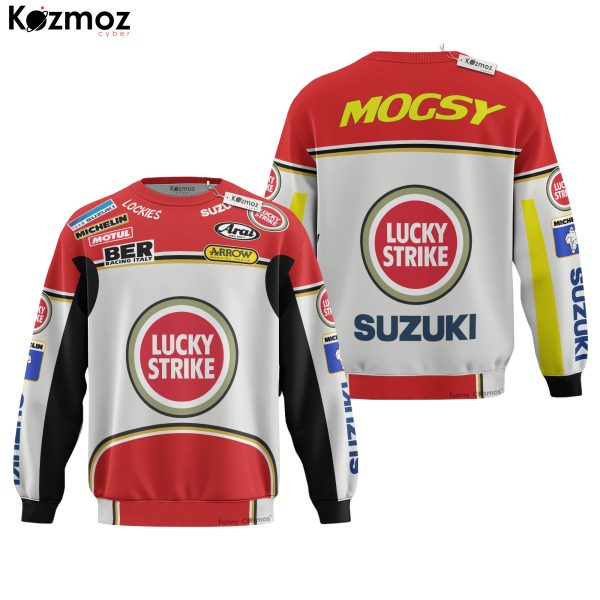 Kevin Schwantz Racing Suit Suzuki 1993 Collection - Lucky Stripe MotoGP Racing Team - 9