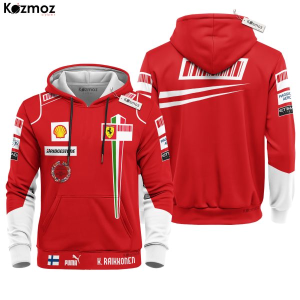 Kimi Raikkonen Racing Costume 2008 Collection Racing Team - 7