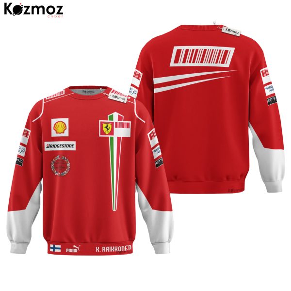 Kimi Raikkonen Racing Costume 2008 Collection Racing Team - 9