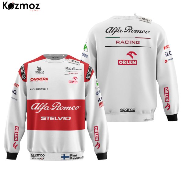 Kimi Raikkonen Racing Costume 2020 Collection - Alfa Romeo Racing Team - 9