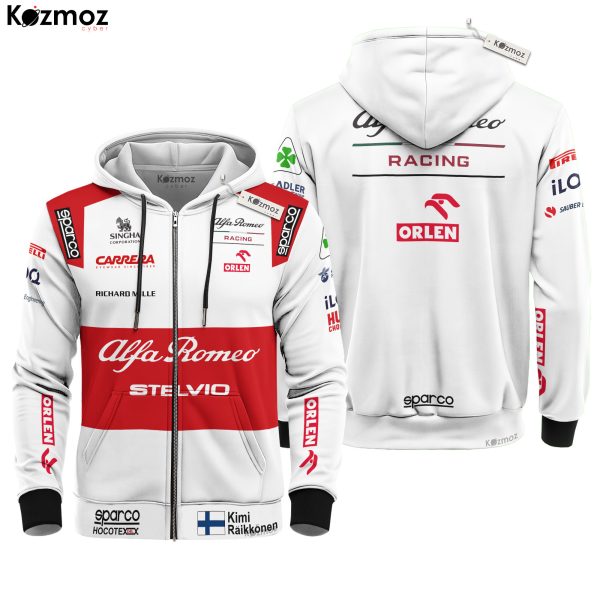 Kimi Raikkonen Racing Costume 2020 Collection - Alfa Romeo Racing Team - 8