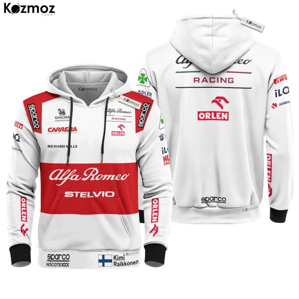 Kimi Raikkonen Racing Costume 2020 Collection - Alfa Romeo Racing Team - 7